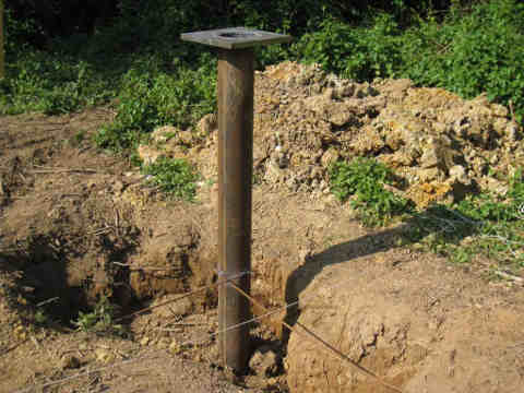 système anti-corrosion des pilotis