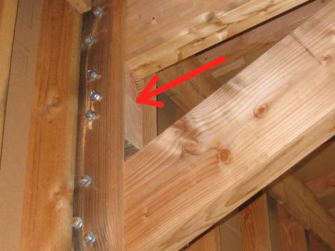 gros plan sur un renfort