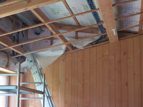 vue sur le hatu d'une cloison