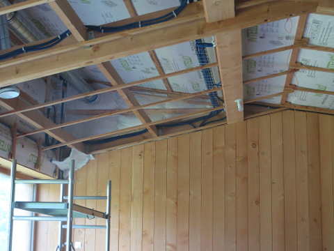 vue sur le hatu d'une cloison