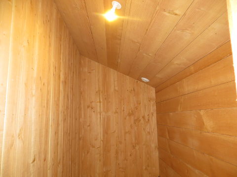 Plafond avec lambris