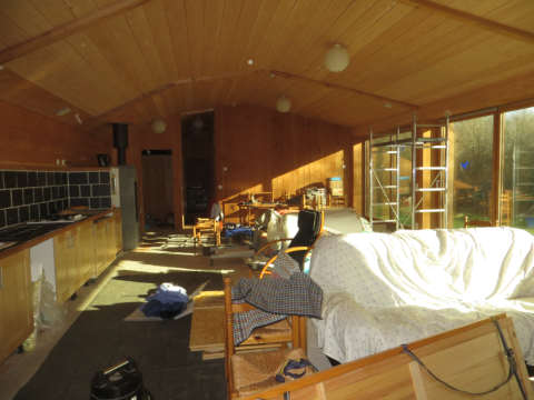 Grande salle avant rangement