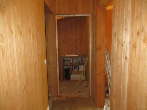 Toilettes sans porte